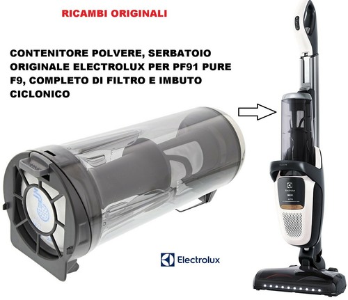 Contenitore polvere completo - contenitore,