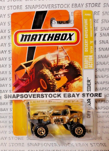 2009 matchbox gold off road - 2009, off-road