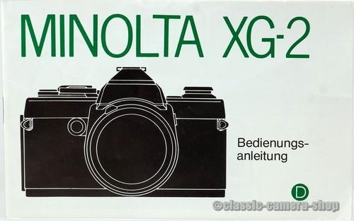 Minolta manuale istruzioni - minolta, di