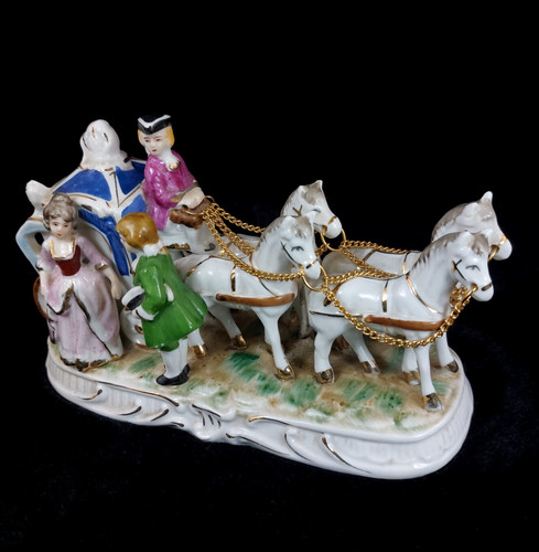 Cavallo porcellana scena - porcellana,