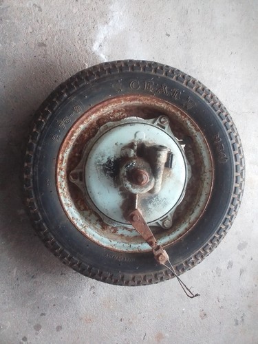 Ruota completa lambretta j - lambretta, 50