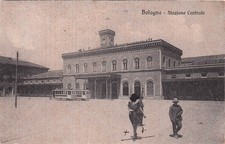 31-73 BOLOGNA STAZIONE CENTRALE ANIMATA VIAGGIATA ( PALATA PEPOLI CREVALCORE ? )