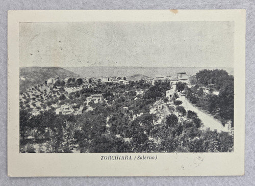 Cartolina salerno torchiara - salerno,