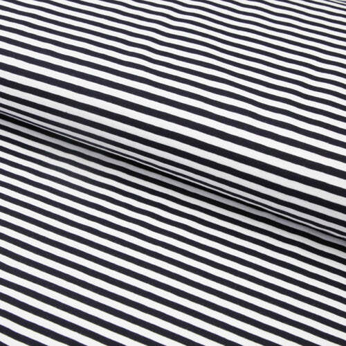 Jersey cotone righe - a,