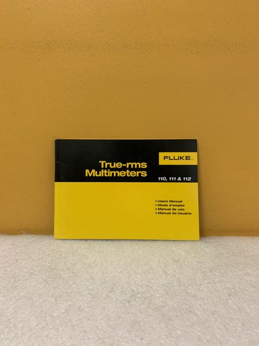 Fluke 1580952 modelli 110 - 1580952, 110,