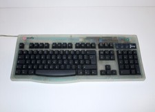 Tastiera Macally iKey per Mac QZERTY Macintosh Keyboard Home and Office use 1607