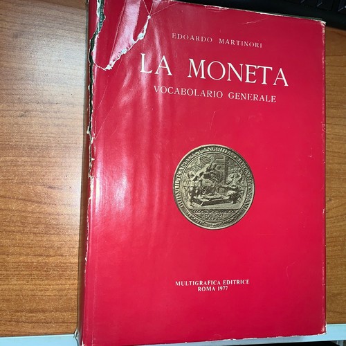 Edoardo martinori la moneta - martinori,