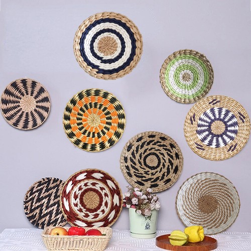 Cesto parete rattan - parete, in