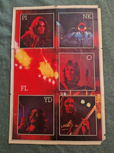 Poster vintage pink floyd - poster, anni