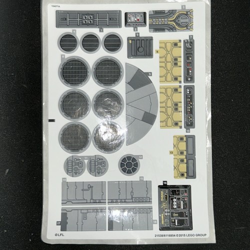 Lego new sticker sheet - sticker, star