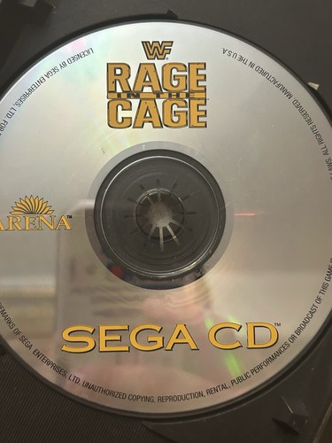Wwf rage the cage sega - wwf,