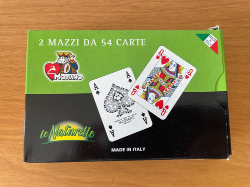 Carte gioco modiano - gioco,