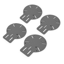 4PCS Piastra di montaggio per