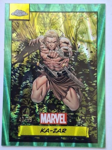 Zar 2024 topps chrome - ka-zar,