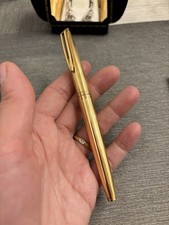 Stupenda Penna Placcata Oro