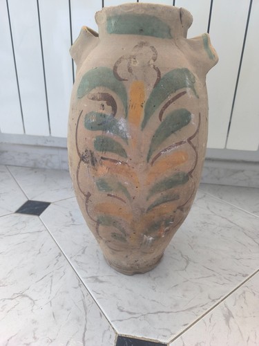 Vaso bicchiere maiolicato - vaso, e