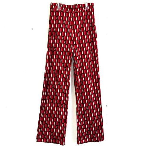 Zara red brown - red, print