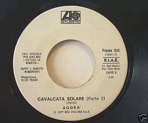 Agora cavalcata solare - agora',