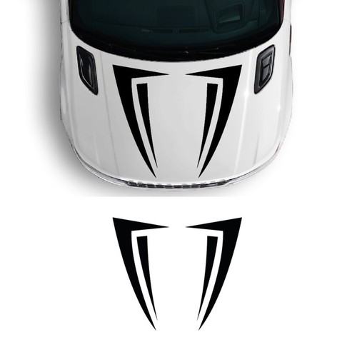 Adesivi cofano design artiglio
