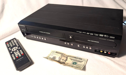 Magnavox vcr dvd recorder - vcr, "dvd