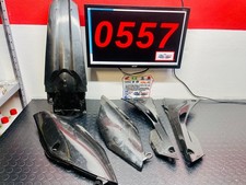 PLASTICHE POSTERIORI NERE HONDA CRF 450 DAL 2013 AL 16 E CRF 250 DAL 2014AL 2017