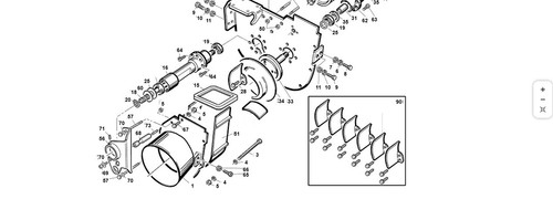Fascia esterna turbina 350 - esterna,