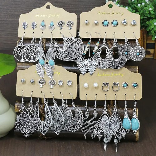 Orecchini pendenti boho - 6,
