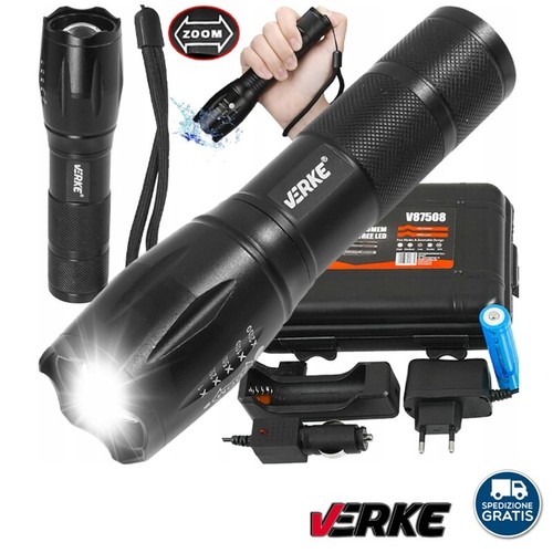 Torcia led potente - torcia,