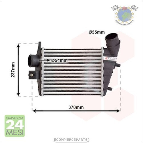 Intercooler vanwezel per - intercooler, alfa