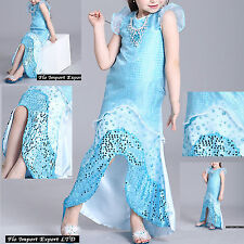 Principessa Sirenetta Vestito Carnevale Dress up Costume Little Mermaid MERM01