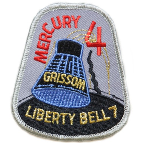 Mercury mission embroidered - 4,