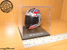 MAX BIAGGI MOTO-GP 2001 SUOMY HELMET CASCO CASQUE 1/5 MINT
