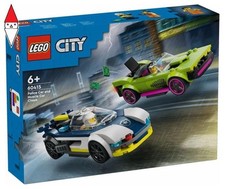 COSTRUZIONE LEGO INSEGUIMENTO DELLA MACCHINA DA CORSA