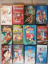 Walt disney e vari VHS Originali Lotto N 2 I FILM PIÙ BELLI #