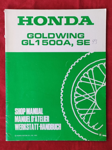 Honda 1500 93 - honda, gl