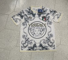 maglia calcio italia x versace
