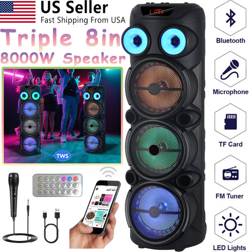 Triplo woofer altoparlante - triplo, 8"