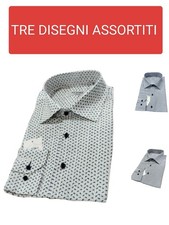 camicia uomo Elegante Attore collo botton down regular fit manica lunga cotone