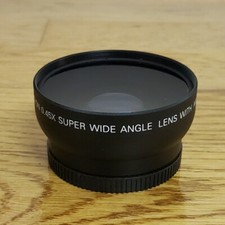 Ottica Adattatore Convertitore Grandangolo Wide Angle 0.45x Macro 58 mm