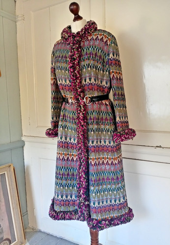 Cappotto boho arazzo stile
