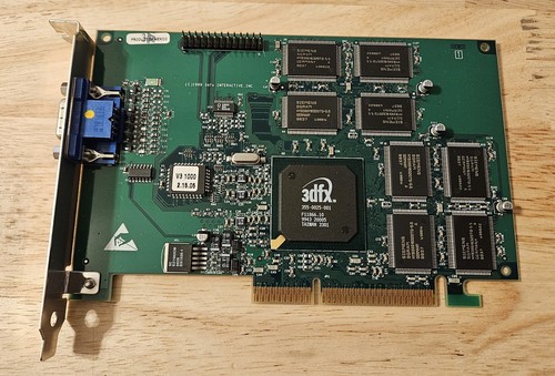 Scheda video agp - video, 3dfx