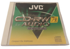 RARE JVC CD-RW 74 AUDIO 74 min