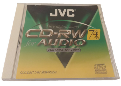 Rare jvc audio 74 - cd-rw,