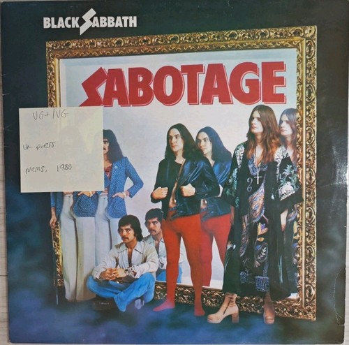 Black sabbath sabotage vinyl - black,