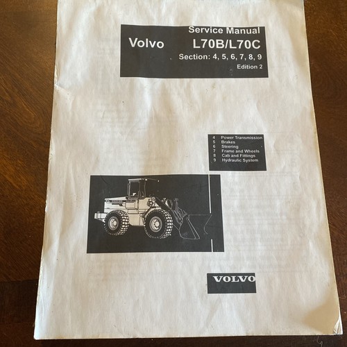Volvo l70b l70c pala gommata - pala,