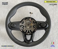 Volante Mini Cooper Originale Pelle Sterzo Manubrio Auto COMANDI Usato set kit 1
