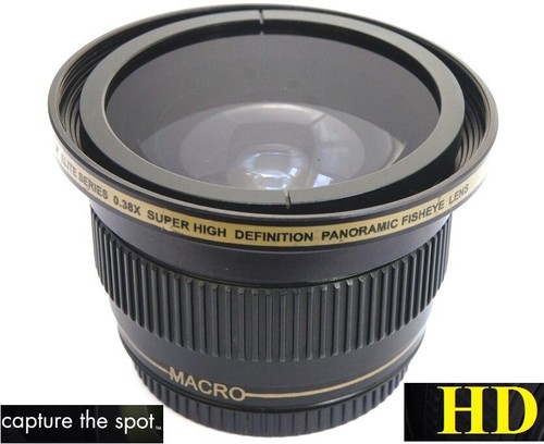 Obiettivo fisheye super - fisheye, hd