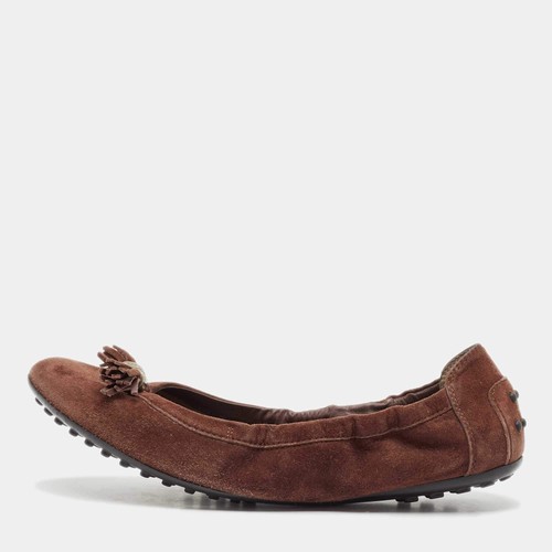 Ballerine scrunch camoscio - scrunch, in