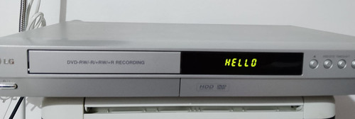 Hdd dvd recorder rh255 - hdd/dvd, rh255-p1m