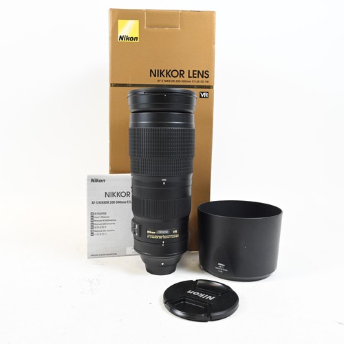 Nikon nikkor 200 500 mm - nikon, 200-500